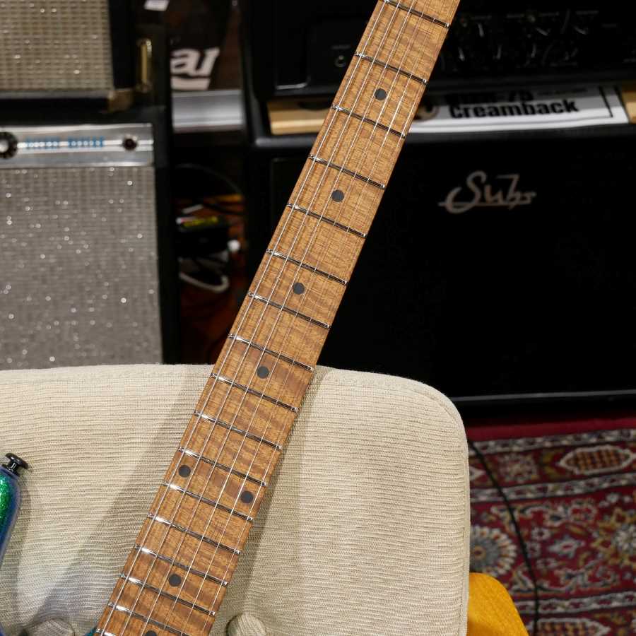 期間限定！MUSIC MAN Cutlass HT SSS ほぼ新品 Ernie Ball Music Man Cutlass HT SSS - Mystique - Eddie's Guitars