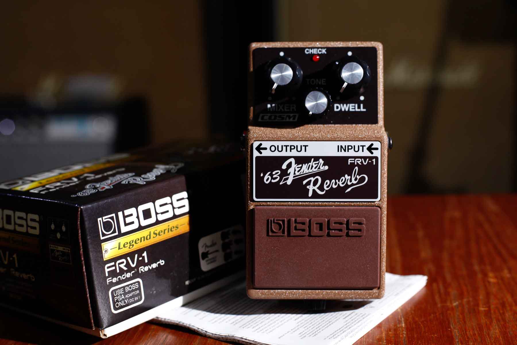 BOSS FRV-1 スプリングリバーブ BOSS FRV-1 '63 Fender Reverb Review - YouTube