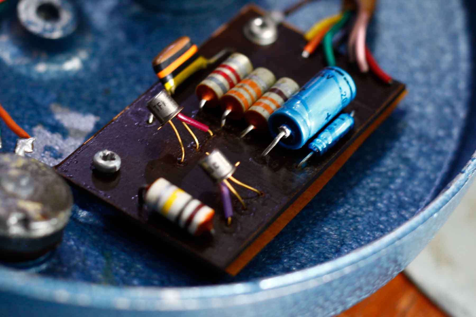 Fuzz Face 青 fuzzface_1972blue_vintage_2509